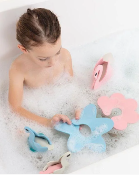Іграшка для ванної Quut Пазл-головоломка Лебеді (171126) - Pampik - 4