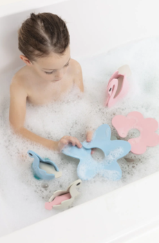 Іграшка для ванної Quut Пазл-головоломка Лебеді (171126) - Pampik - 5