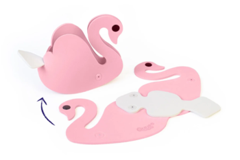 Іграшка для ванної Quut Пазл-головоломка Лебеді (171126) - Pampik - 10