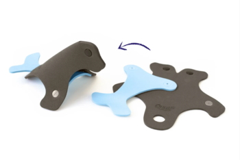 Іграшка для ванної Quut Пазл-головоломка Тюлені (171089) - Pampik - 8