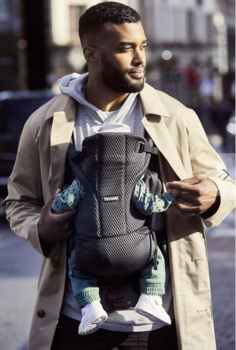 Рюкзак Babybjorn Baby Carrier Move, темно-серый (99013) - Pampik - 2