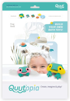 Іграшка для ванної Quut Пазл-головоломка Лягушата (171140) - Pampik