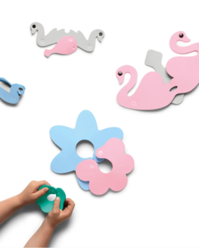 Іграшка для ванної Quut Пазл-головоломка Лебеді (171126) - Pampik - 7
