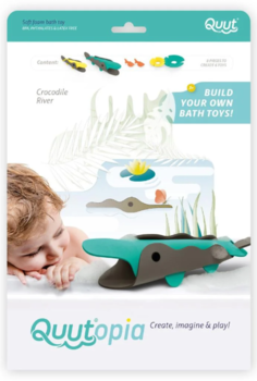 Іграшка для ванної Quut Пазл-головоломка Крокодили (171102) - Pampik