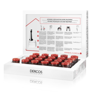 Средство против выпадения волос Vichy Dercos Aminexil Clinical 5, для женщин, 21 шт. - Pampik - 2