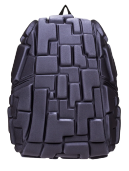 Рюкзак MadPax Blok Metallics Full, темно-сірий (M/MB/GRA/FULL) - Pampik