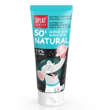 Дитяча зубна паста Splat Junior So 'Natural Захист від бактерій і карієсу Бабл Гам, 73 г - Pampik - 2