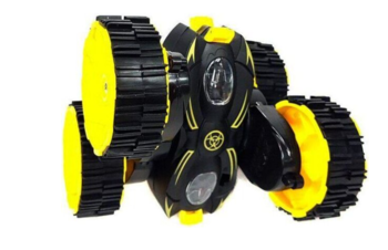 Машинка-перевертень Mekbao Трюкач, жовтий (5588-709-1) - Pampik - 2