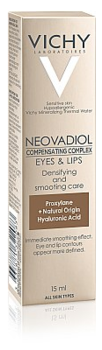 Антивіковий крем-догляд Vichy Neovadiol Gf Contours, з компенсуючим ефектом для шкіри навколо очей і губ, 15 мл - Pampik - 2
