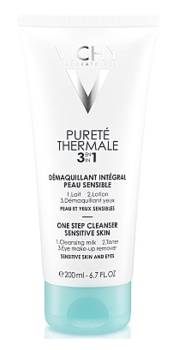 Засіб для зняття макіяжу Vichy Purete Thermale 3 в 1, 200 мл - Pampik