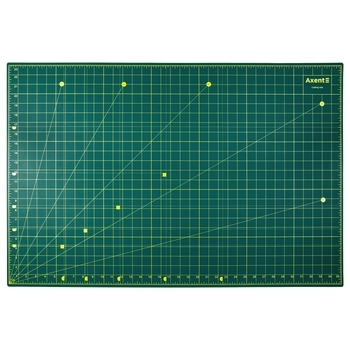 Килимок, що самовідновлюється для різання Axent, А1, зелений (7900-A) - Pampik - 2
