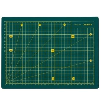 Килимок самовідновлюваний для різання Axent, А4, зелений (7903-A) - Pampik - 2
