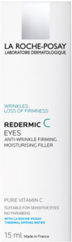 Антивіковий догляд комплексної дії La Roche-Posay Redermic С, для чутливої ​​шкіри навколо очей, 15 мл - Pampik - 2