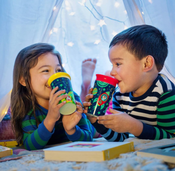 Чашка-непроливайка Munchkin Miracle 360 ​​Glow in the Dark, червоний, 266 мл (21193.01) - Pampik - 7