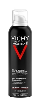 Гель-крем для бритья Vichy Homme, для чувствительной кожи, 150 мл - Pampik