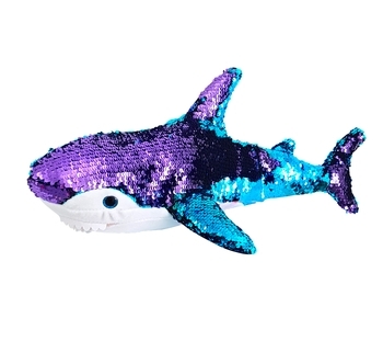 М'яка іграшка Fancy Акула, з паєтками (AKL01P) - Pampik - 3