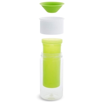 Чашка-непроливайка Munchkin Miracle 360 Insulated Sticker, салатовый, 266 мл (17407.03) - Pampik - 3