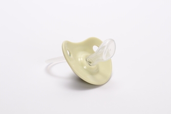 Пустушка силіконова Lindo, ортодонтична, зелений (LI 407/12+зел) - Pampik - 2