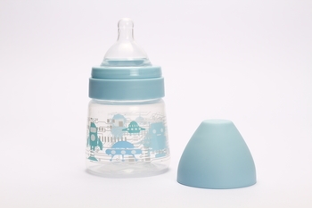 Пляшка для годування Lindo, 125 мл, блакитний (Li 158 гол) - Pampik - 2
