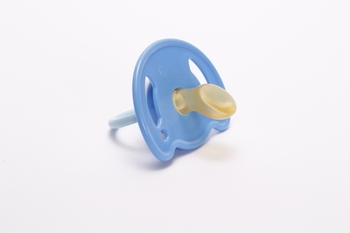 Пустушка латексна Lindo, ортодонтична, блакитний (PK 011/6-12 гол) - Pampik - 2