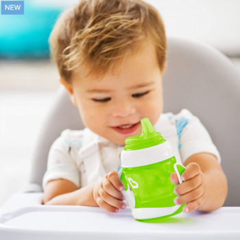 Чашка-непроливайка Munchkin Gentle Transition, 118 мл, салатовий (17129.03) - Pampik - 6