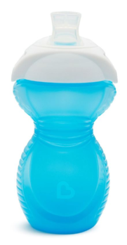 Чашка-непроливайка Munchkin Bite Proof, 266 мл, блакитний (44166.01) - Pampik