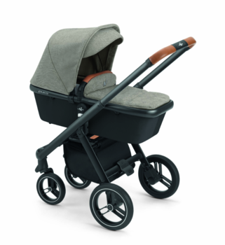 Універсальна коляска 2 в 1 NeoNato Puro Urban, сірий з чорним (N900-45/A) - Pampik