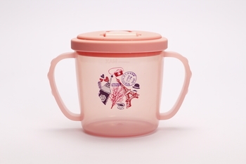 Поїльник-непроливайка Lindo зі складаним носиком, 160 мл, рожевий (Li 736 рож) - Pampik - 2