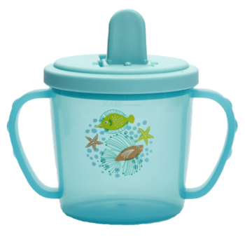 Поїльник-непроливайка Lindo зі складаним носиком, 160 мл, зелений (Li 736 зел) - Pampik