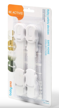 Універсальна блокування для меблів BabyOno, 4 шт., Білий (944) - Pampik - 7