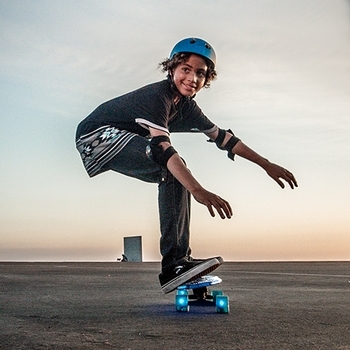 Скейтборд Neon Cruzer, синій (N100790) - Pampik - 11