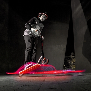 Самокат Neon Viper, червоний (N100819) - Pampik - 12