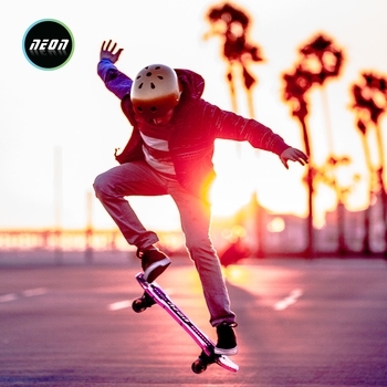 Скейтборд Neon Cruzer, червоний (N100791) - Pampik - 7