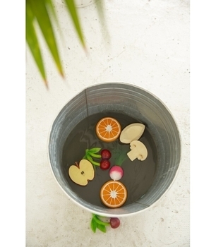 Іграшка для купання і прорізувач для зубів Oli & Carol Апельсин Клементино (L-C ORANGE-UNIT) - Pampik - 6