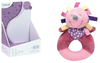 М'яке брязкальце Funmuch Baby Їжачок (FM555-10H) - Pampik