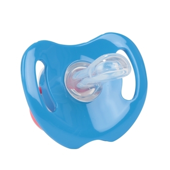 Пустышка Pigeon Машинка, размер L, темно-синий (26987) - Pampik - 2