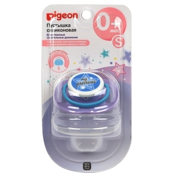 Пустушка Pigeon Мій дорогий, розмір S, бузковий (26980) - Pampik