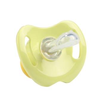 Пустушка Pigeon Кошеня, розмір L, лимонний (26986) - Pampik - 2