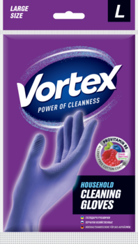 Рукавички господарські Vortex з провітаміном В5, L - Pampik