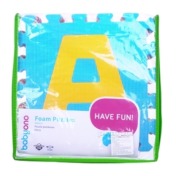 М'які пазли BabyOno Букви, 10 шт. (278) - Pampik - 3