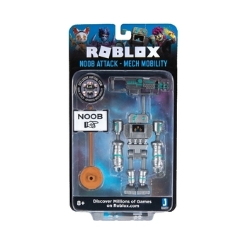 Игровая фигурка Jazwares Roblox Imagination Figure Pack Noob Attack Mech Mobility W7 (ROB0271) - Pampik