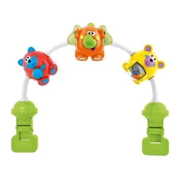 Музична дуга для коляски Chicco друзі в подорожі (09747.00) - Pampik