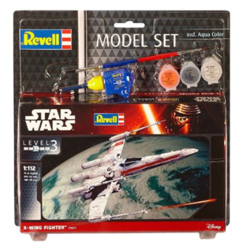 Збірна модель-копія Revell набір Зоряний винищувач X-крив (RVL-63601) - Pampik