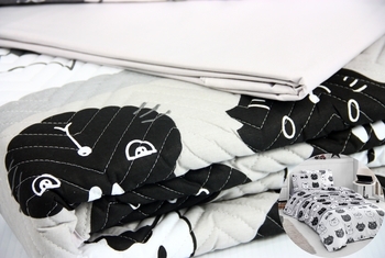 Комплект постільної білизни LightHouse Lovely Cats, ранфорс, 220х160 см, різнобарв'я (57548_1.5LH_4s) - Pampik - 6