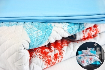 Комплект постельного белья LightHouse Colored Stars, ранфорс, 220х160 см, разноцвет (6090_1.5LH_4s) - Pampik - 3