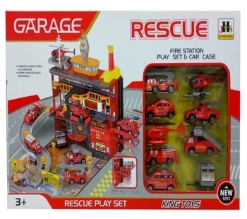 Паркінг Maya Toys Пожежна служба (566-4) - Pampik