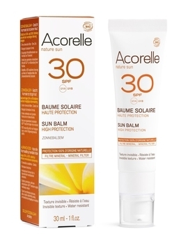 Спрей солнцезащитный органический Acorelle SPF 30, 100 мл - Pampik