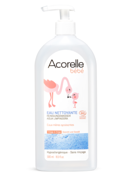 Вода очищувальна Acorelle, органічна, гіпоалергенна, для дітей, 500 мл - Pampik