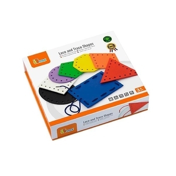 Шнурівка Viga Toys Форми (50538) - Pampik - 3