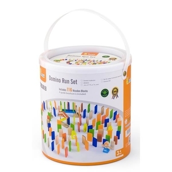 Ігровий набір Viga Toys Доміно, 116 ел. (51620) - Pampik - 3